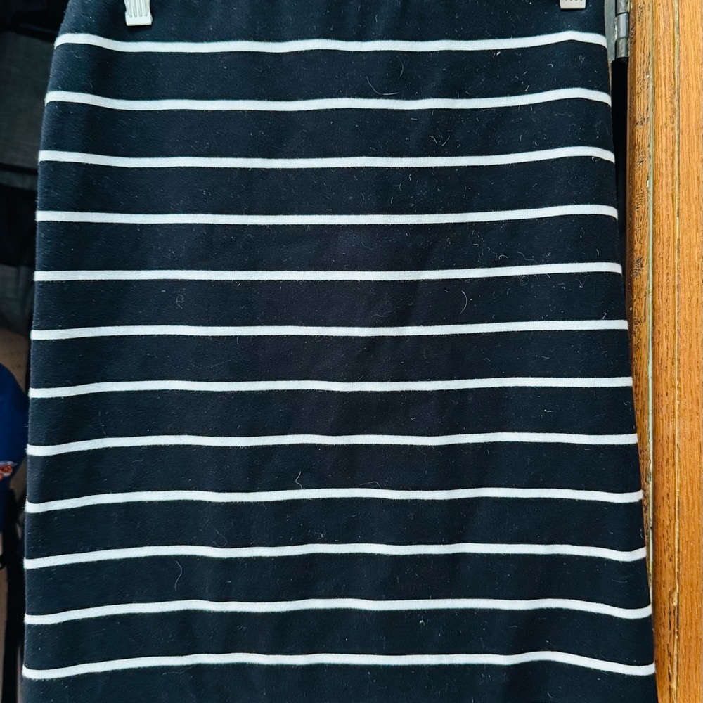 Joe Fresh Black and White Pencil Skirt